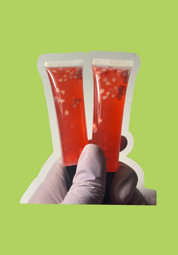 Strawberry Sherbet squeeze lacquer