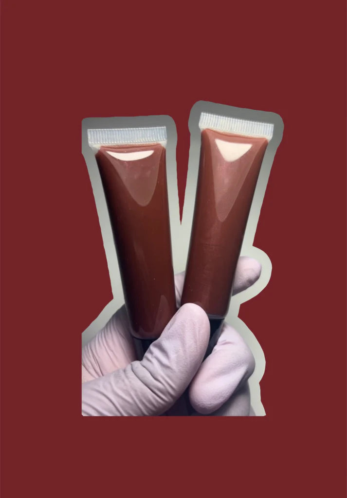 Spiked Apple tinted squeeze lacquer